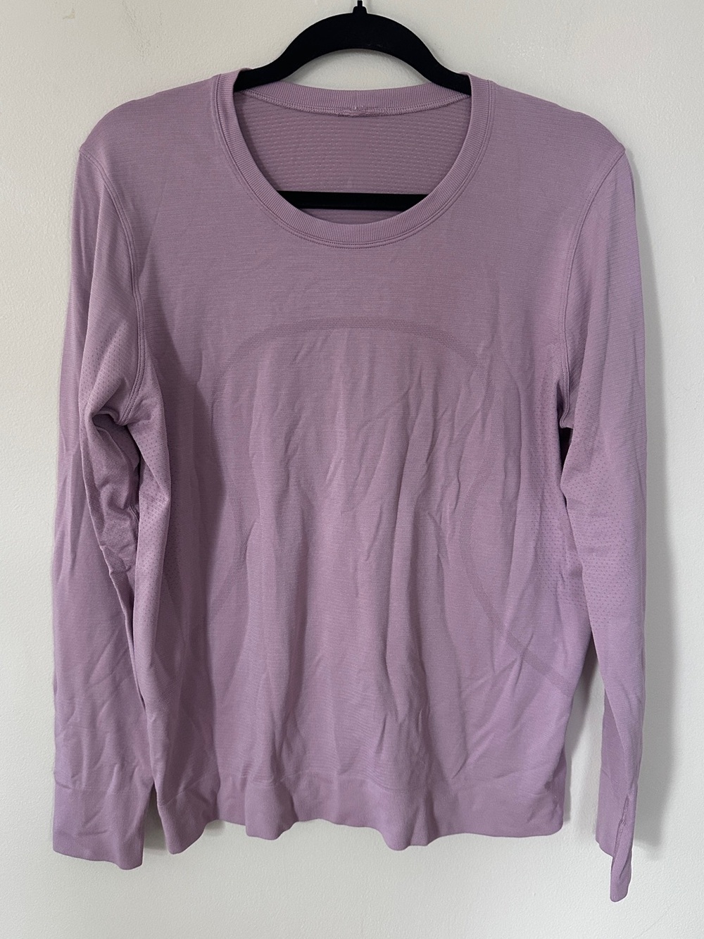 Lululemon Swiftly Relaxed long sleeve shirt Rose Blush size 10